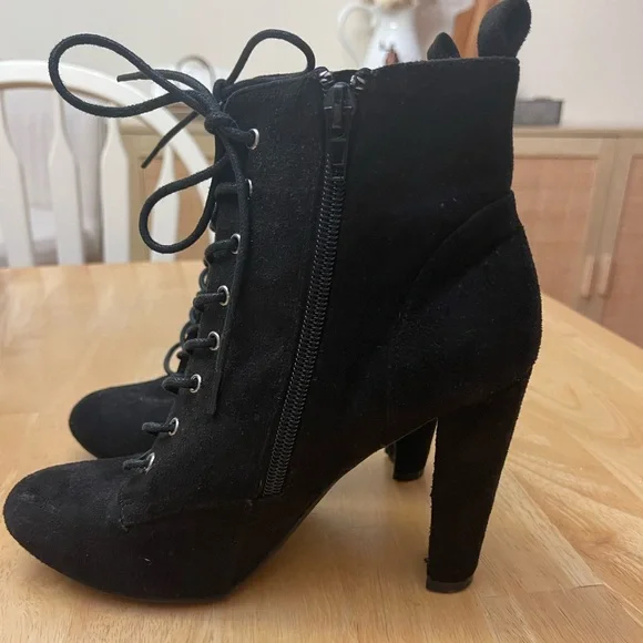 Wild Diva Suede Booties - Picture 4 of 4